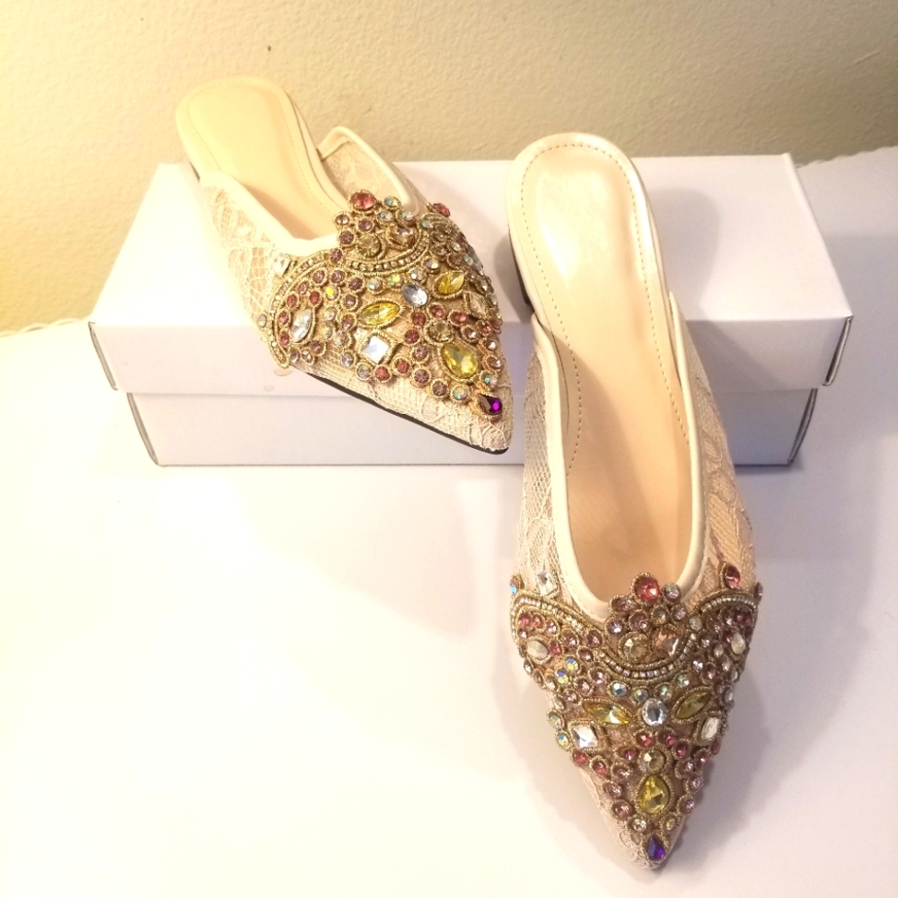 GORGEOUS MULES SLIDES INBOX - Picture 1 of 9